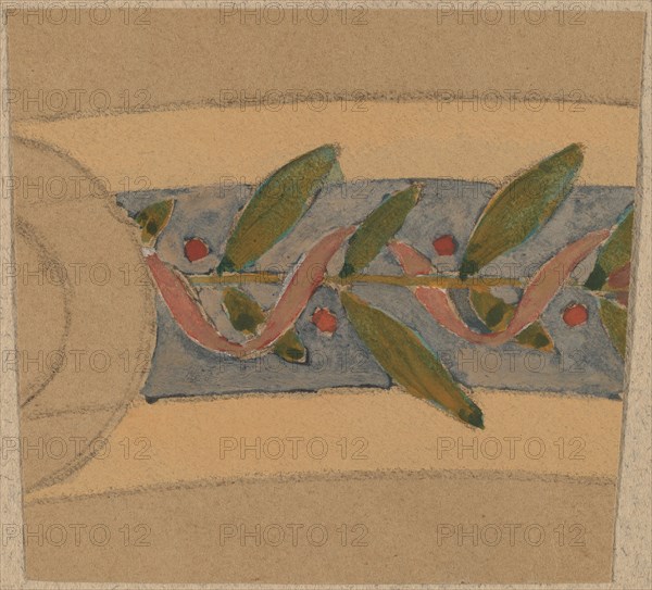 Study for a Border Design, 1890/1897.