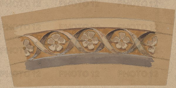 Study for a Border Design, 1890/1897.