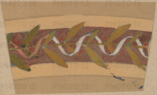 Study for a Border Design, 1890/1897.