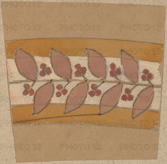 Study for a Border Design, 1890/1897.