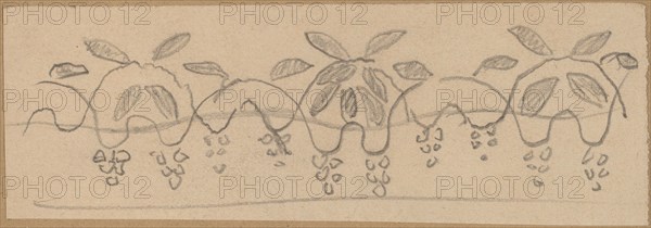 Study for a Border Design, 1890/1897.