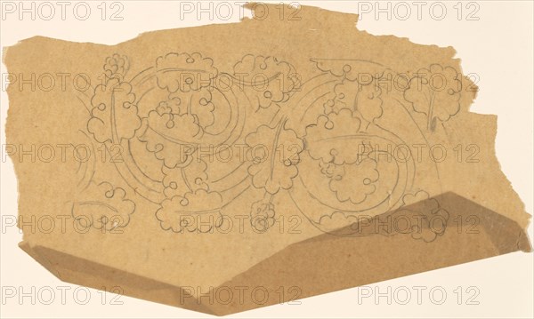 Study for a Border Design, 1890/1897.