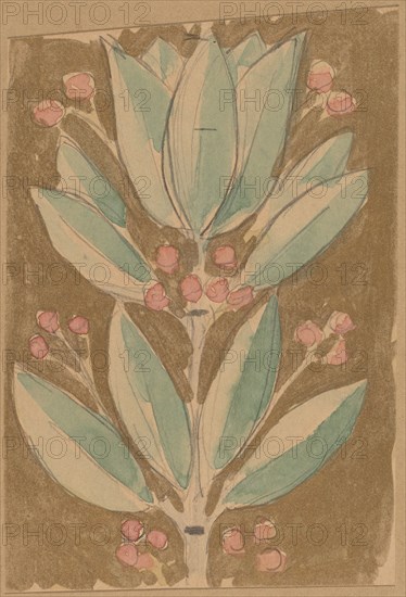 Study for a Border Design, 1890/1897.