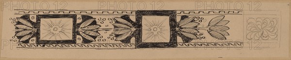 Study for a Border Design, 1890/1897.