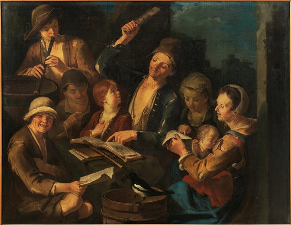 The Music Lesson. Private Collection.
