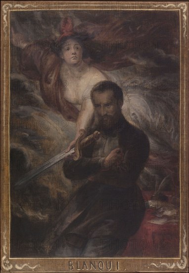 Auguste Blanqui, between 1848 and 1865.