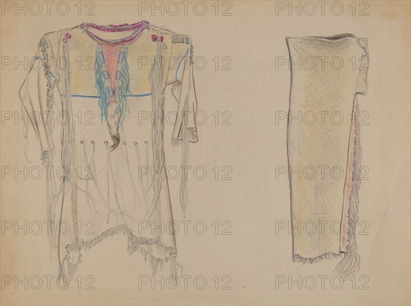 Buckskin Shirt and Leggings, 1935/1942.