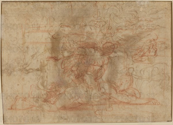 Jael and Cisera? [verso], c. 1524/1527.