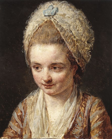 La Coiffe blanche, 1774. The white cap.