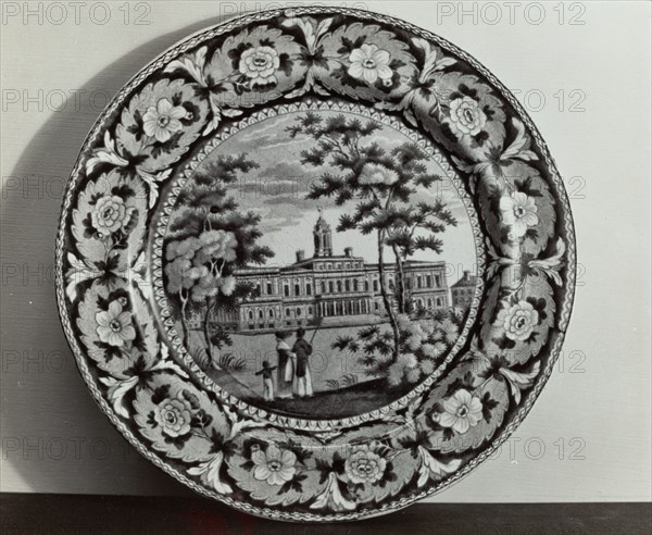 Plate - "City Hall, New York", c. 1936.