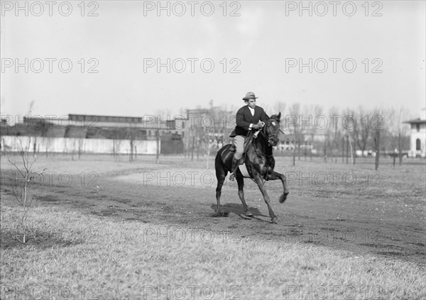 Wrisley Brown, Attorney - Riding, 1914.