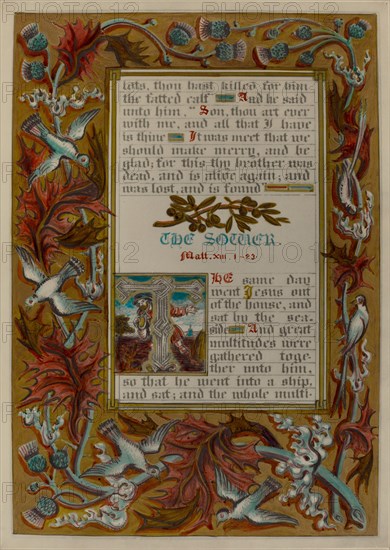 Illuminated Parable: The Sower, c. 1936.