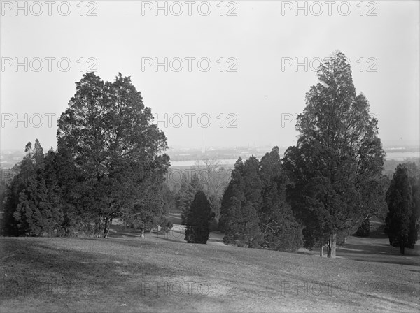 Arlington National Cemetery - View, 1913.