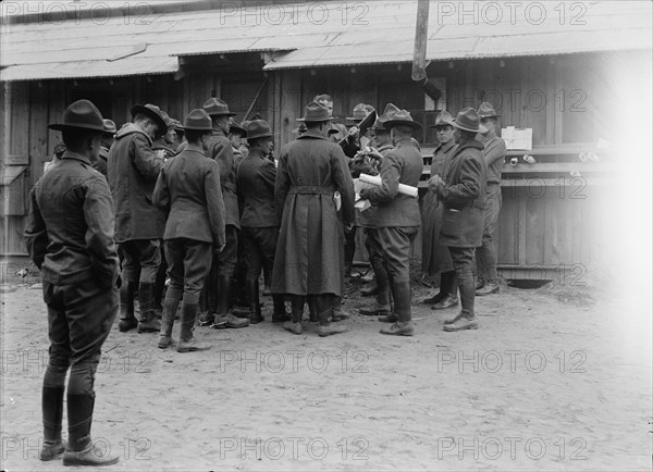 Camp Meade, Maryland - Misc, Views, 1917.