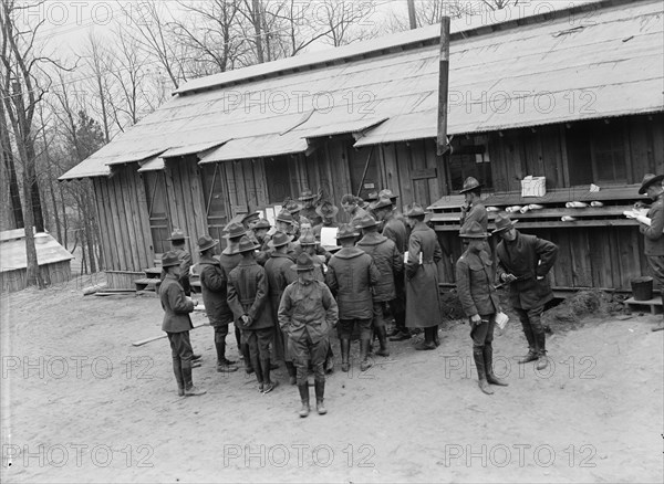 Camp Meade, Maryland - Misc, Views, 1917.