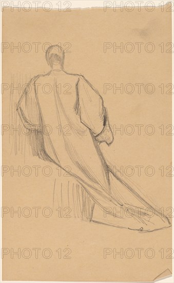 Study of a Figure from Behind, 1890/1897.