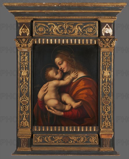 Virgin and Child, after Marco da Oggiono.