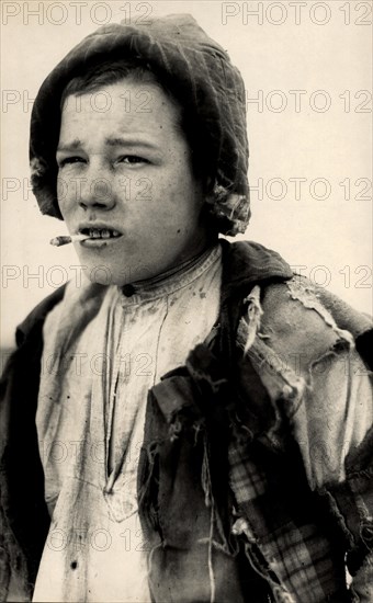 Homeless Child, 1920s. Private Collection.
