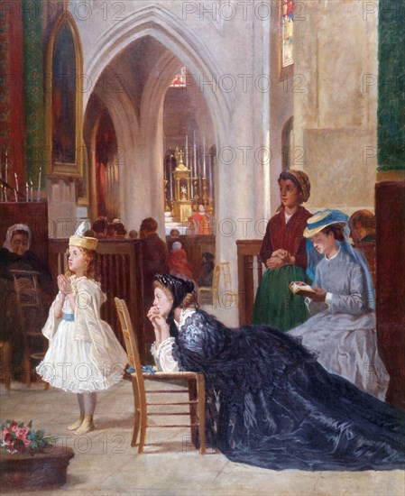 La prière, mid-late 19th century. Prayers.