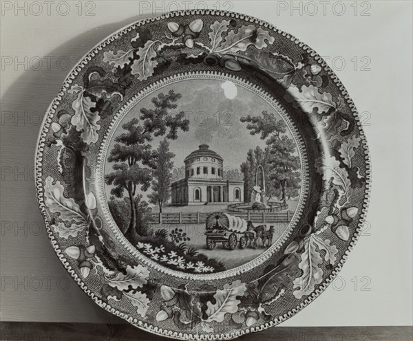 Plate - Waterworks, Philadelphia, c. 1936.