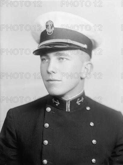 Race F. Crane, Midshipman - Portrait, 1933.