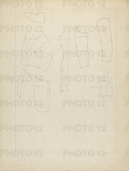 Sugar Merchant's Suit (Pattern), 1935/1942.