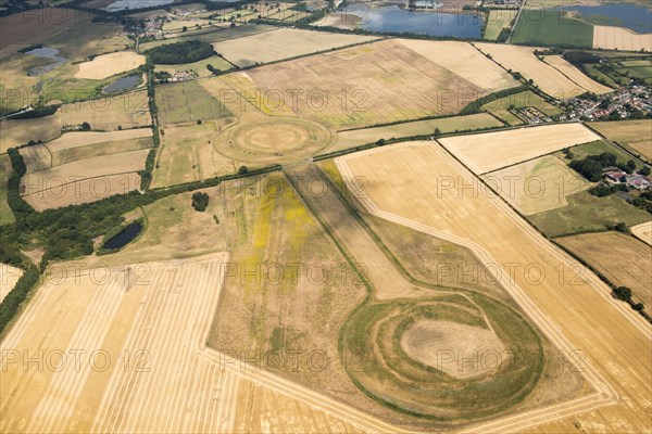 Thornborough Henges, North Yorkshire, 2018.