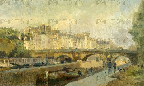 Le Pont Neuf, 1906. Creator: Albert Lebourg.