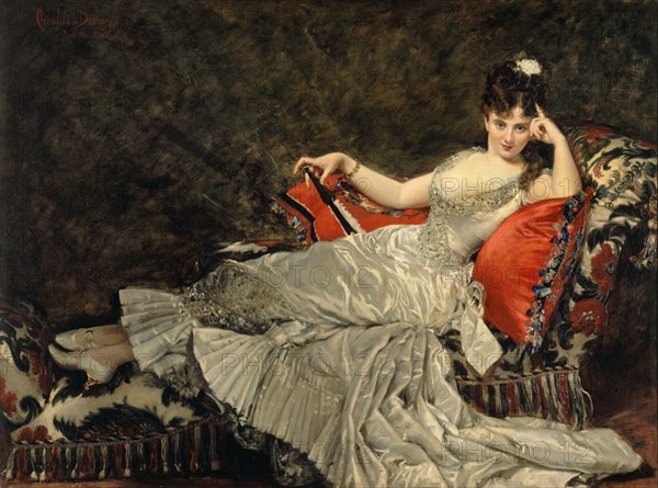 Portrait de Mademoiselle de Lancey, 05–1876.