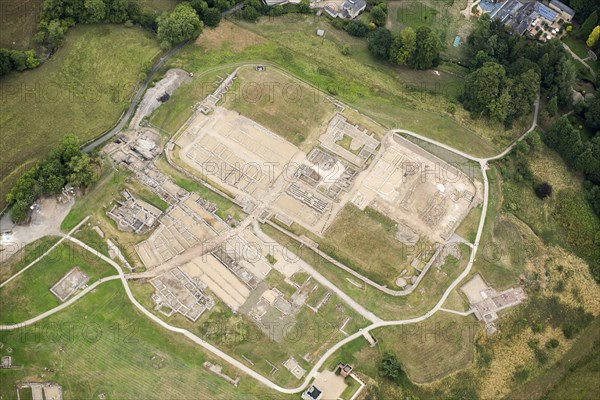 Vindolanda Roman fort, Northumberland, 2018.