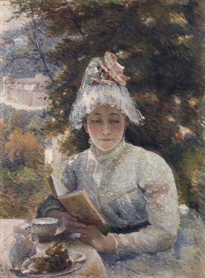 Le goûter, c.1880. Creator: Marie Bracquemond.