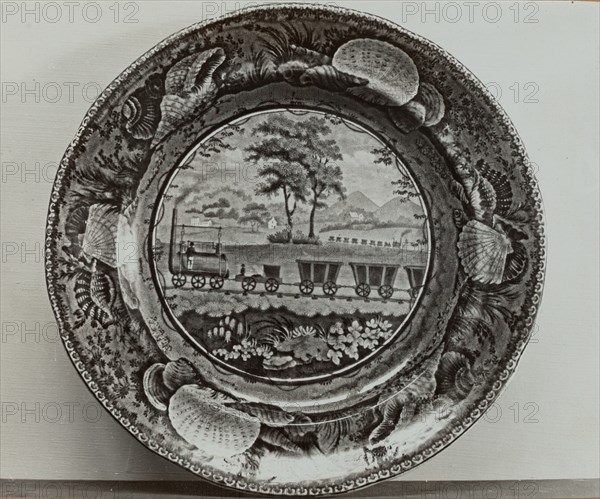 Plate - "Baltimore and Ohio Railroad", c. 1936.