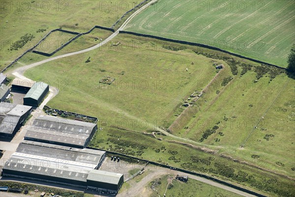 Great Chesters Roman fort, Northumberland, 2018.