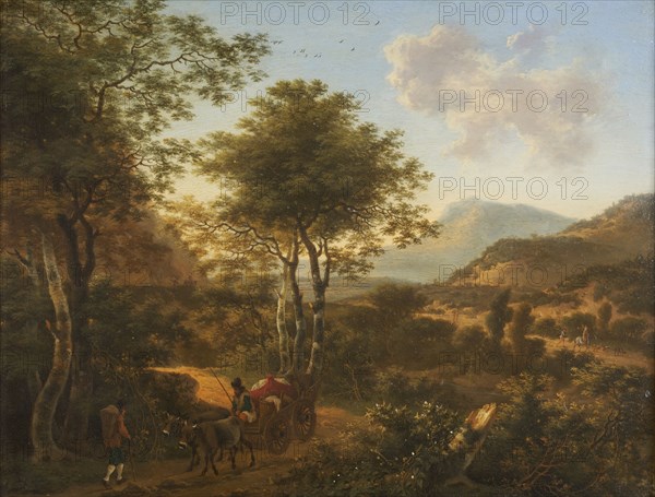 Landscape with travellers, between 1645 and 1692.