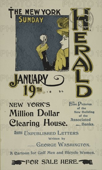 The New York Sunday herald. Jan. 19th 1896., c1896.