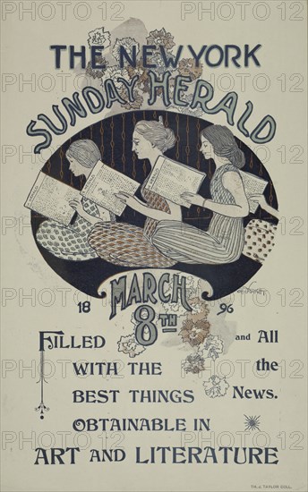 The New York Sunday herald. March 8th 1896., c1896.
