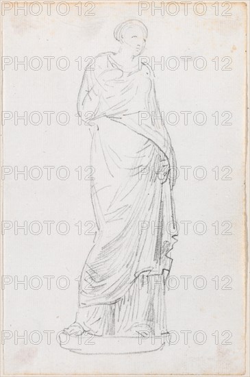 Statue of a Female in a Toga, probably c. 1754/1765.