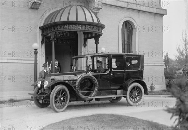 British Commission To U.S. - At Long Residence, 1917.