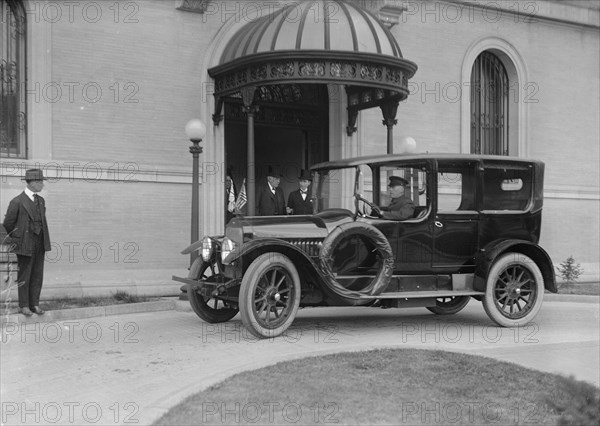 British Commission To U.S. - At Long Residence, 1917.