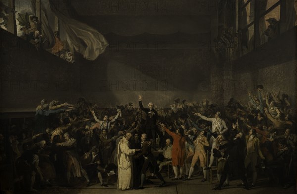 Serment du Jeu de paume, le 20 juin 1789, after 1791.