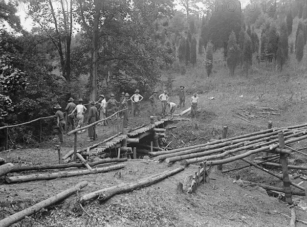 American University Training Camp - Misc. Views, 1917.