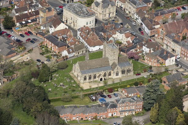 St John the Baptist's Church, Devizes, Wiltshire, 2017.