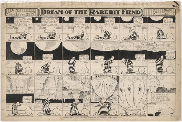 Dream of the Rarebit Fiend: Here Comes Washington, 1908.