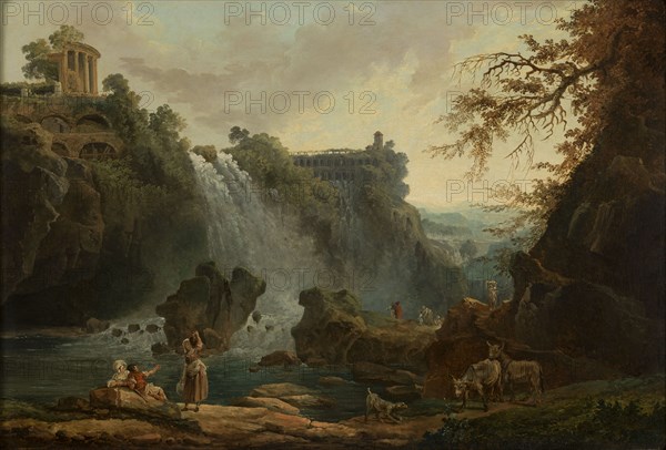 Les Cascatelles de Tivoli, 1776. Creator: Hubert Robert.