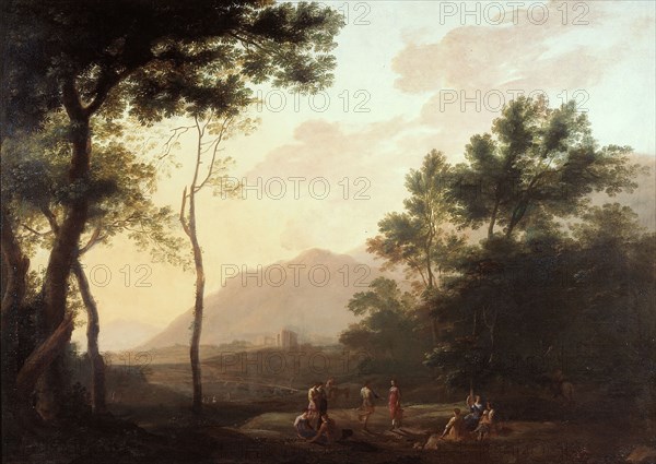 Pastoral. Dancers in a landscape, between 1635 and 1652.