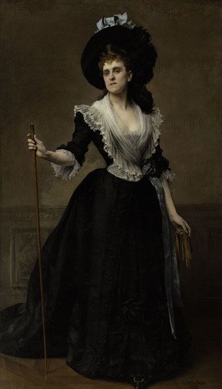 Portrait de la comtesse Edmond Récopé, née Malher, 1888.