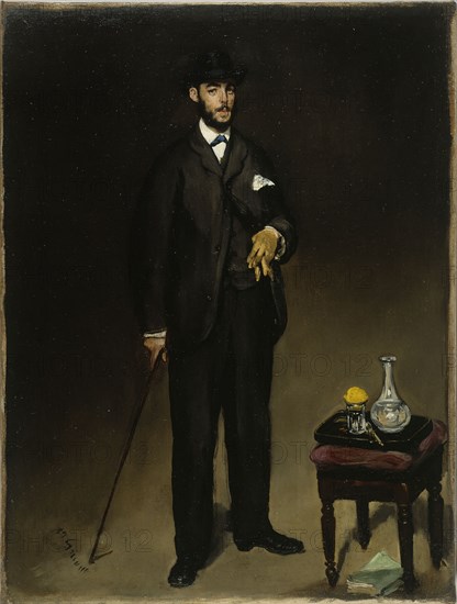 Portrait de Théodore Duret, 1868. Creator: Edouard Manet.