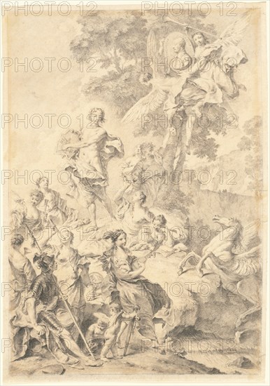 Apollo, the Muses, and Mars: In Praise of Tasso, 1740/1745.