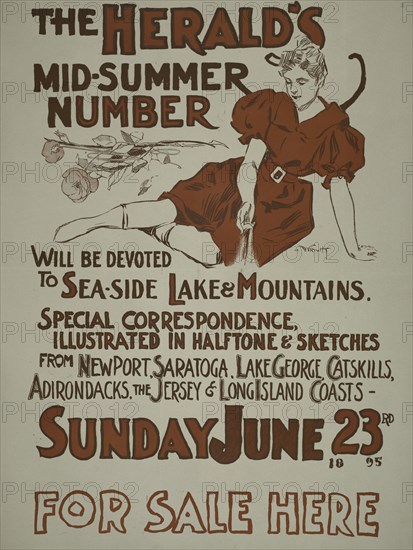 The herald's mid-summer number. Sunday June 23rd 1895., c1895.