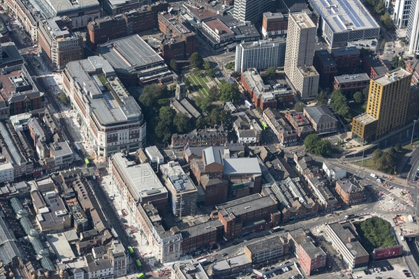 Leeds New Briggate High Street Heritage Action Zone, Leeds, 2020.